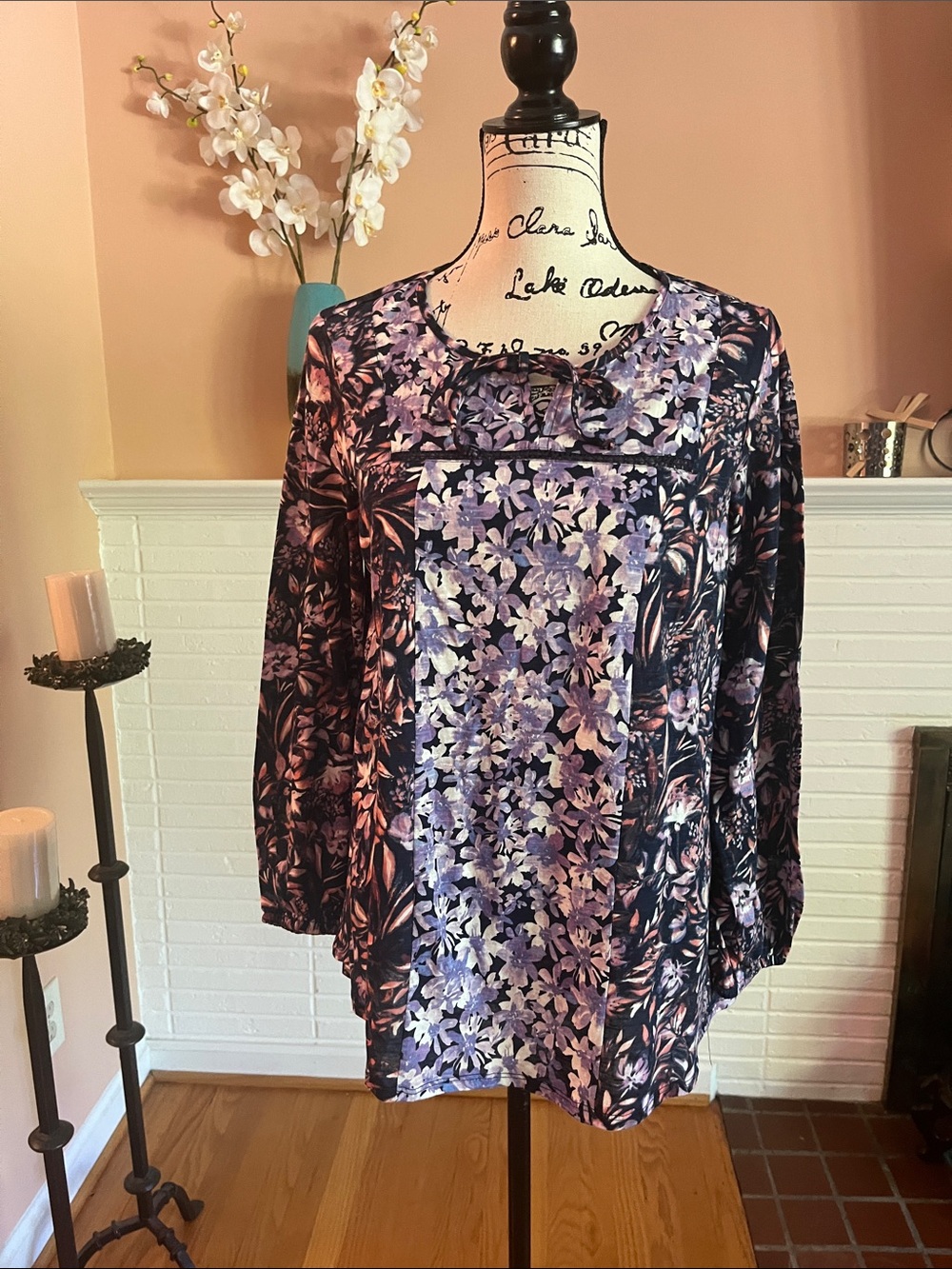 Vintage America Peasant Top